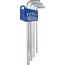 Hatszögkulcs készlet extra hosszú, gömbvégu 2-10 mm muanyag tartóban, 8 részes termék fő termékképe