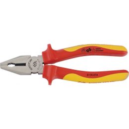 Szigetelt egyetemes fogó, polírozott fej 200 mm termék fő termékképe