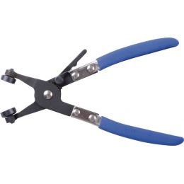 Tömlobilincs fogó, V pofákkal, rugós bilicshez 55x220 mm termék fő termékképe