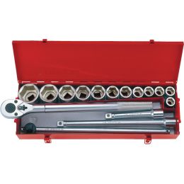 Dugókulcs készlet 3/4" (fém kazetta) 21-50 mm, 16 részes, 6 szög termék fő termékképe