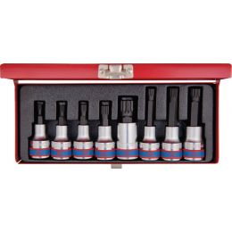 Rátuzokulcs készlet 1/2" XZN, (fém kazetta) M5-M12, 8 részes termék fő termékképe