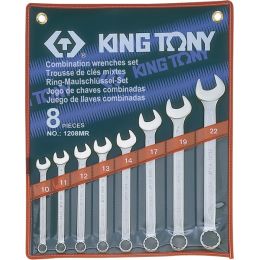 Csillag-villáskulcs készlet, rollni 10-22 mm 8 részes termék fő termékképe