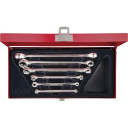 Torx-E csillagkulcs készletfém dobozban E6xE8-E20xE24 6 részes termék fő termékképe