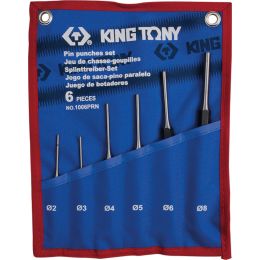 Csapszegkiüto készlet, rollnis, tetoron 6 részes, 2-8 mm termék fő termékképe