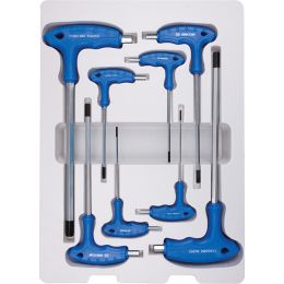 Hatszögkulcs készlet T-nyelu, 2 végu 2.0-10 mm 8 részes, bliszter termék fő termékképe