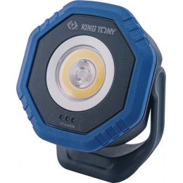 Akkus LED kézi lámpa, mágneses, kettos fényu 8W+3W, max.800lm, IK65, IK07, USB-C kábel termék fő termékképe