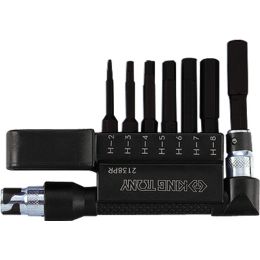 Bit készlet, 1/4", hatszög, L-alakú hajtószárral SW2-SW10, 7 részes, muanyag tartóban termék fő termékképe