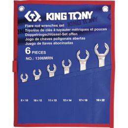 Fékcsokulcs készlet, rollnis 8-22 mm 6 részes termék fő termékképe