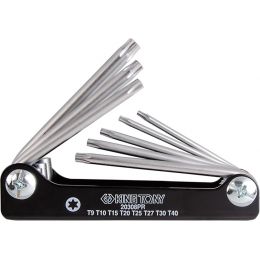 TORX kulcs készlet, bicska TX9-TX40 8 részes termék fő termékképe