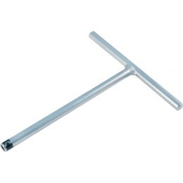 Bit tartó, 1/4", T-nyelu, mágneses, fém 1/4" L=175 mm termék fő termékképe