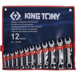 Csillag-villáskulcs készlet rövid, rollni 8-19 mm 6 részes termék fő termékképe