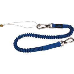 Leesés elleni biztosított szerszámhoz rögzítokötél 0,8-1,3m,  2 karabinerrel termék fő termékképe