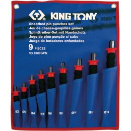 Csapszegkiüto készlet, muanyag nyél, rollnis 2-14mm, 9 részes termék fő termékképe