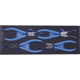 Modul Seegergyuru fogó készlet K-B/E-H 4 részes, EVA termék fő termékképe