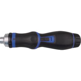 Bit tartó, 1/4", csavarhúzó nyél, racsnis, 167 mm-1/4" irányváltós, mágneses, hajlítható Z=46 termék fő termékképe