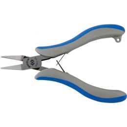 Elektronikai lapos fogó 128 mm, nyitórugóval termék fő termékképe