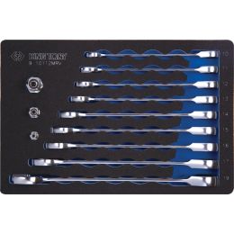 Modul Racsnis csillag-villáskulcs készlet 10-19 mm,  12 részes, EVA termék fő termékképe