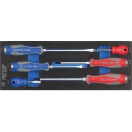 Modul Csavarhúzó készlet, ütheto, lapos+PH 6 részes, EVA termék fő termékképe