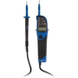 Digitális feszültségvizsgáló, teszter, 12-690V, AC/DC, 0-550kOhm,  2xAAA elemmel termék fő termékképe