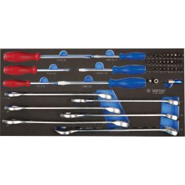 Modul Csavarhúzó, bit, csillag-villáskulcs készlet 45 részes termék fő termékképe