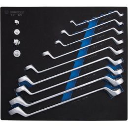 Modul Csillagkulcs készlet colos, +4db átalakító AF1/4"-1.5/16", 13 részes termék fő termékképe