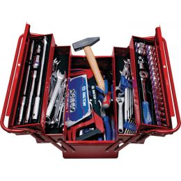 Szerszámkészlet szétnyitható szerszámos ládában 8 részes, 470x220x260 termék fő termékképe