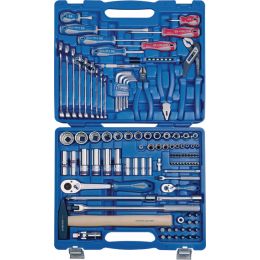 Szerszámkészlet, muanyag kofferben, 1/4"+1/2" 110 részes, 422x360x110 termék fő termékképe