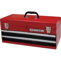 Szerszámos láda, fém,  2 fiókos, üres 530x220x287 termék fő termékképe