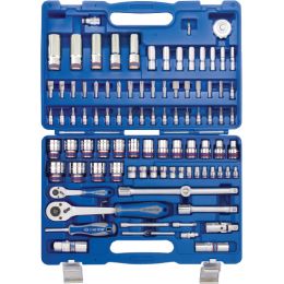 Dugókulcs és bitkészlet1/2",1/4" 96 részes, muanyag kofferben termék fő termékképe