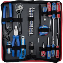 Szerszámkészlet cipzáros széthajtható táskában 43 részes, vegyes, muszerész termék fő termékképe
