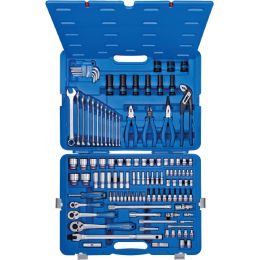 Szerszámkészlet, muanyag kofferben, 1/4"+3/8"+1/2" 119 részes termék fő termékképe