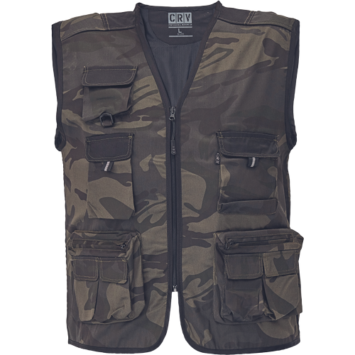 CERVA CRAMBE mellény terepszínű termék fő termékképe