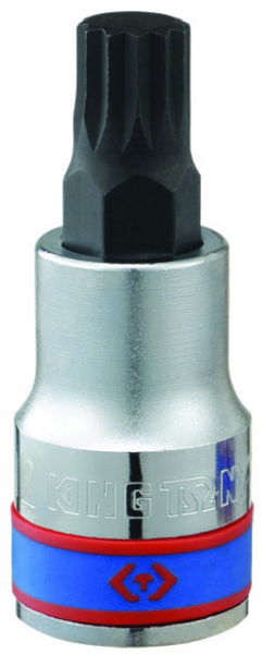 King Tony Spline bitfej 1/2˝ M6,L=55mm 402606 termék fő termékképe