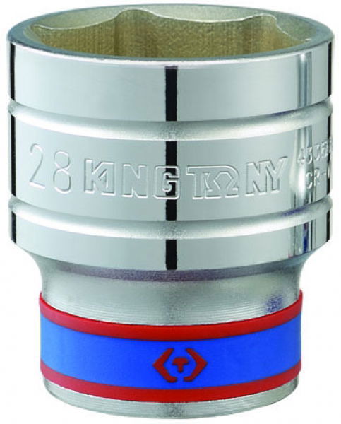 King Tony Kézi dugókulcs CRV 1/2˝22mm 6* 433522MR termék fő termékképe