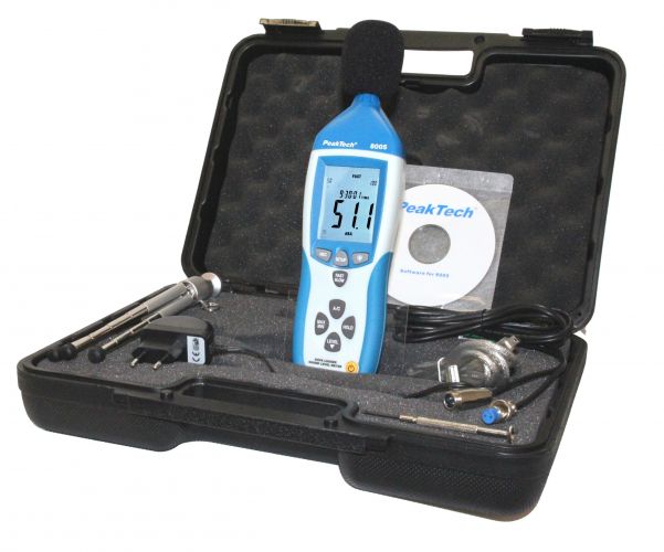 Hangerősségmérő ~ 4-jegyű usb-vel, és adatrögzítővel termék fő termékképe