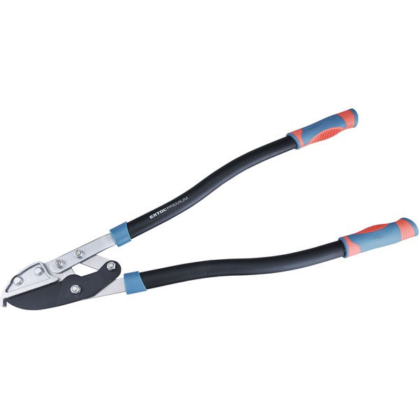 ágvágó olló; 730mm, rávágó, áttételes, tapadásmentes él, max. 45mm vágás, gumírozott fogantyú termék fő termékképe