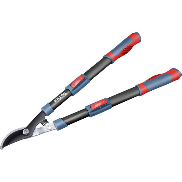 ágvágó olló; mellévágó, tapadásmentes él, max.35mm vágás, teleszkópos ellipszis ALUnyél, gumírozott fogantyú, 640-905 mm termék fő termékképe