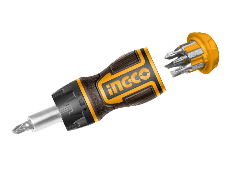 INGCO Racsnis csavarhúzó készlet 8 részes CrV termék fő termékképe