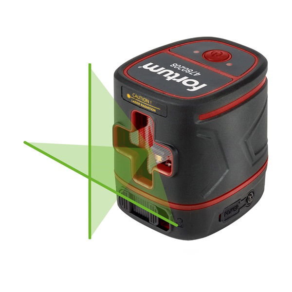 automatikus lézeres vízszintező, ZÖLD, 1H1V, Li-ion akku 3,7V 1400mAh, pontosság: 0,3mm/1m, 1/4" menet termék fő termékképe
