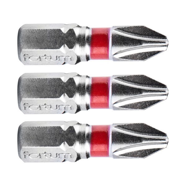 behajtóhegy PH, 3 db, S2 acél; PH 3×25mm, bliszteren termék fő termékképe