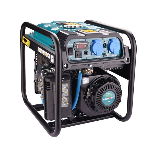 benzin-gázmotoros áramfejlesztő, 3,7 kVA, 230V, 1 fázisú, inverteres termék fő termékképe
