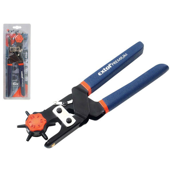 bőrlyukasztó, gumírozott nyéllel; forgatható fejű, 6 lyukú 2.0 -2.5-3.0-3.5-4.0- 4.5mm termék fő termékképe