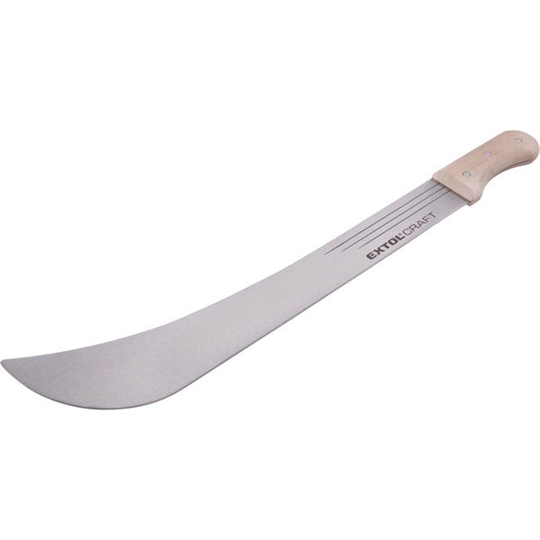 bozótvágó kés (machete), teljes/penge hossz: 650/500 mm, nyél: fa termék fő termékképe