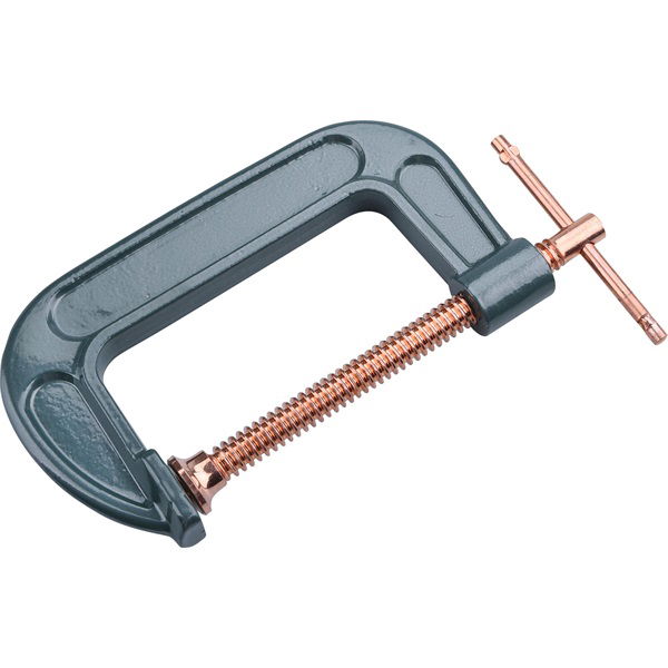 C-szorító 100mm, rézbevonatú termék fő termékképe