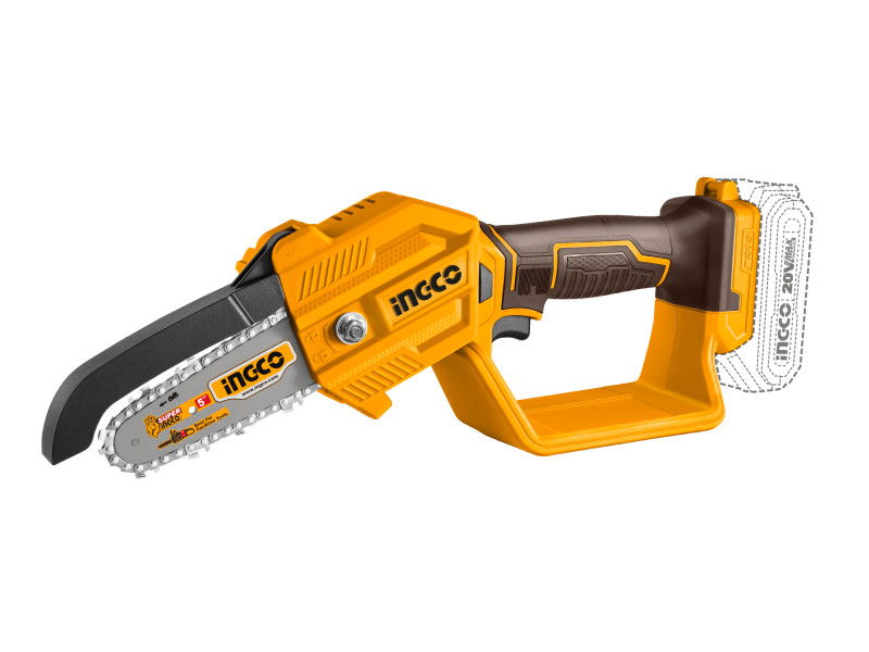 INGCO Akkus láncfűrész 127 mm 20 V (akku és töltő nélkül) termék fő termékképe