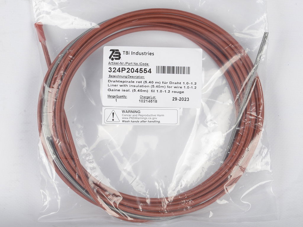 TBi huzalvezető spirál 5,4m (1,0-1,2) piros termék fő termékképe