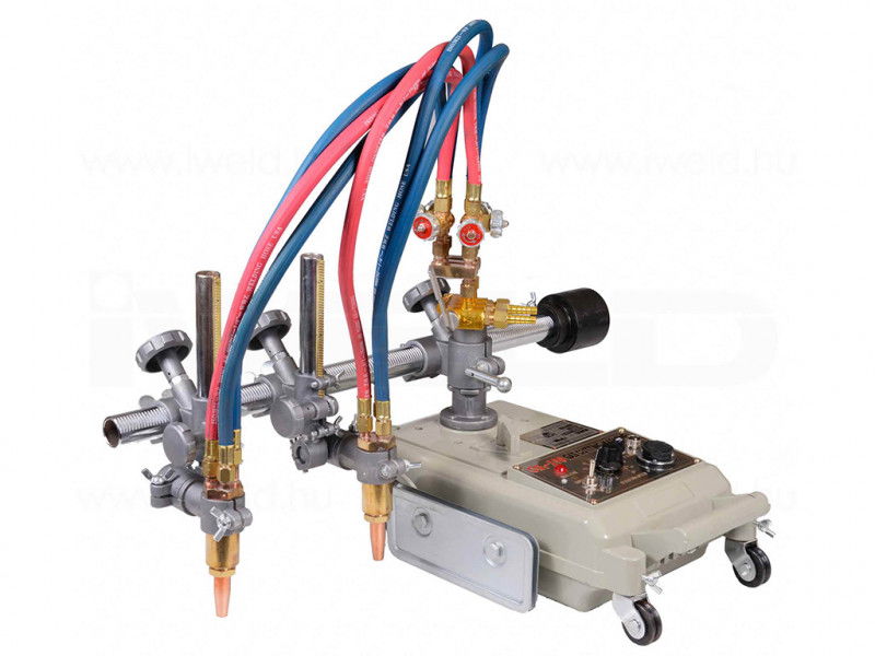 DYNAMAT gépi lángvágó CG1-100 (kétfejes) 2 db 1,8m-es sínnel együtt termék fő termékképe