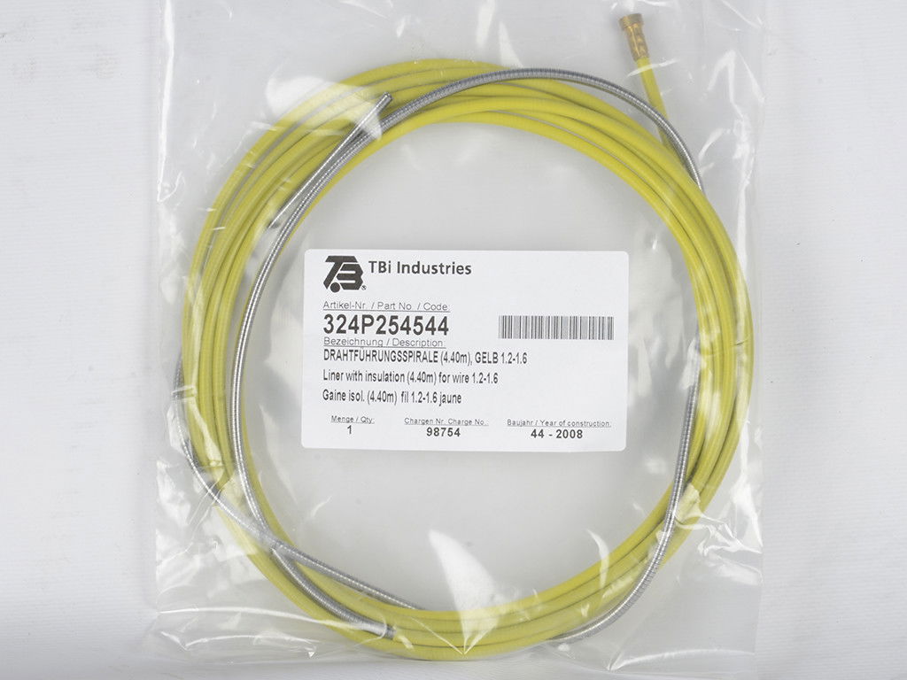TBi huzalvezető spirál 4,4m (1,4-1,6) sárga termék fő termékképe