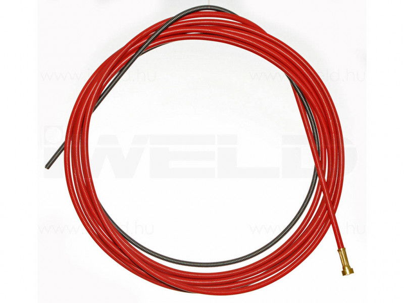 Huzalvezető spirál szigetelt (1,0-1,2) 4.4m piros termék fő termékképe