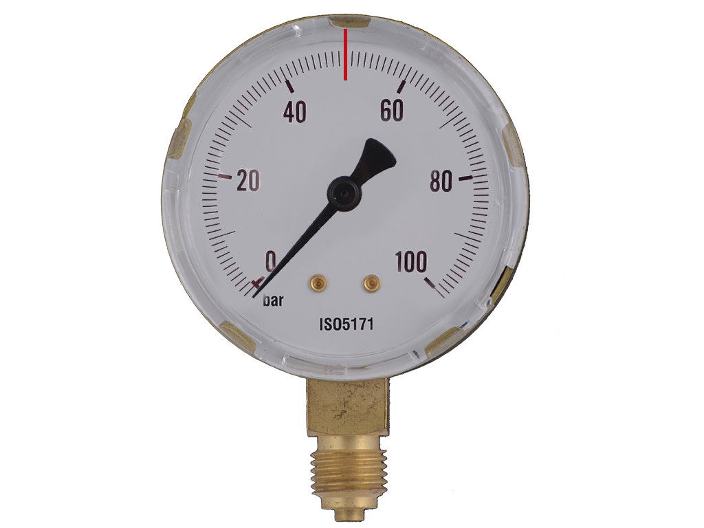 Manométer jelzés nélküli 50/80 bar 63mm termék fő termékképe
